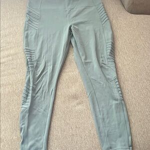 Athleta Delancey Moto Tight in Teal